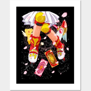 sakura card captor patines Posters and Art